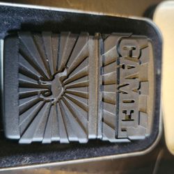 Vintage Zippo Camel Cigarettes Advertising Matte Black Rugged Heavy Duty lighter