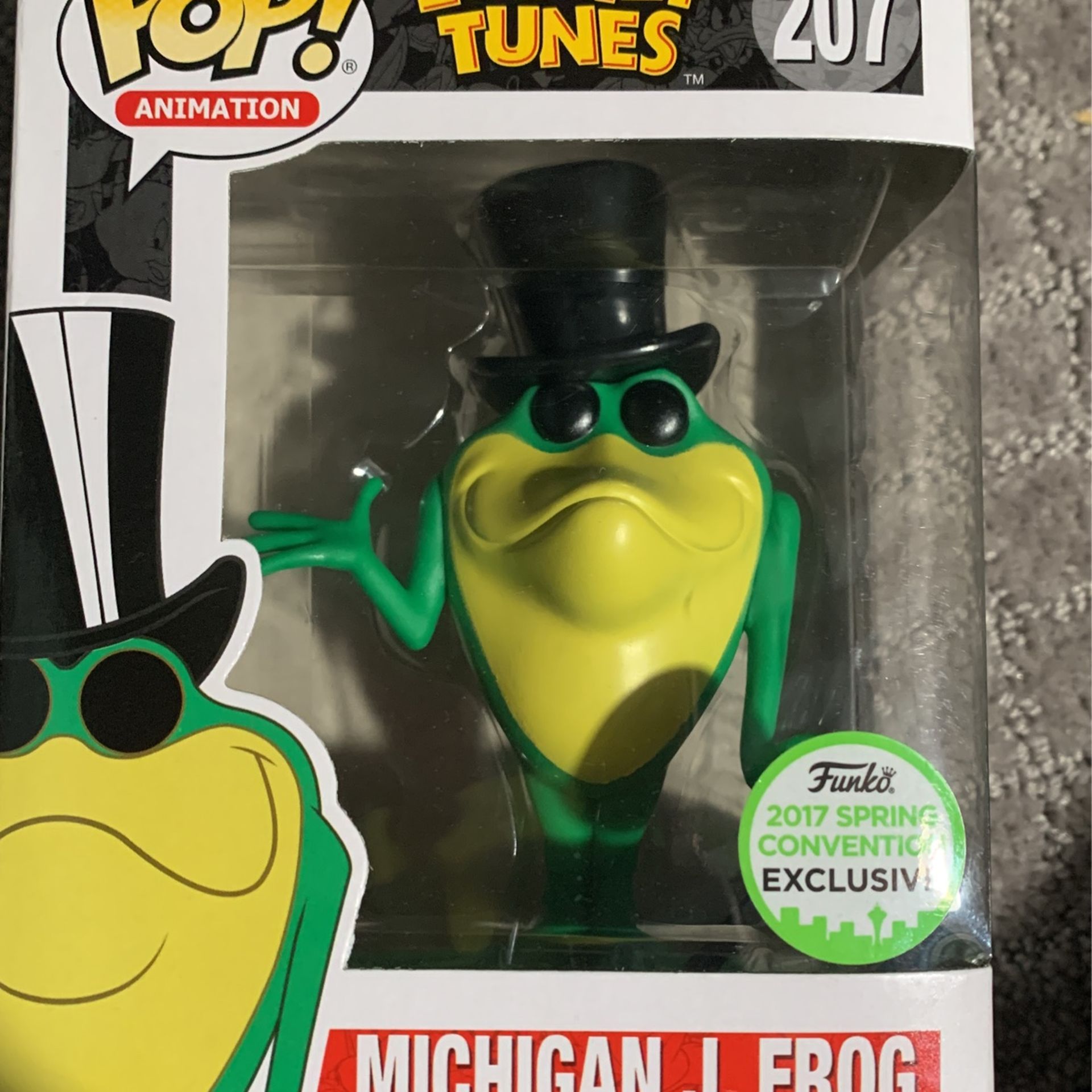 Michigan J Frog Funko Pop