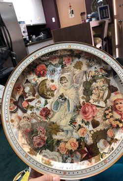 Christmas plate for finger foods