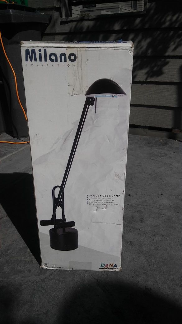 Milano desk lamp brand new