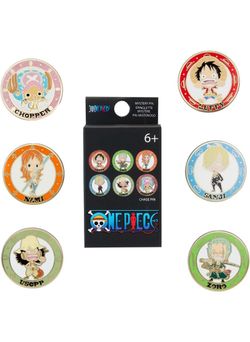 Official One Piece 25th Anniversary Mystery Pin Blind Box Sealed Anime Collectible