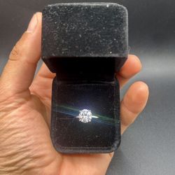 2CT Solitaire Simulated Diamond Ring | Sizes 5–10 |Sterling Silver✨