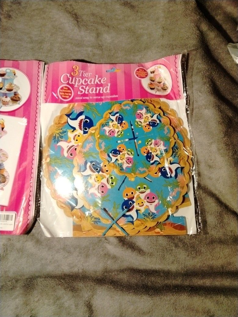3 Tier Cupcake Stand 2 For $9
