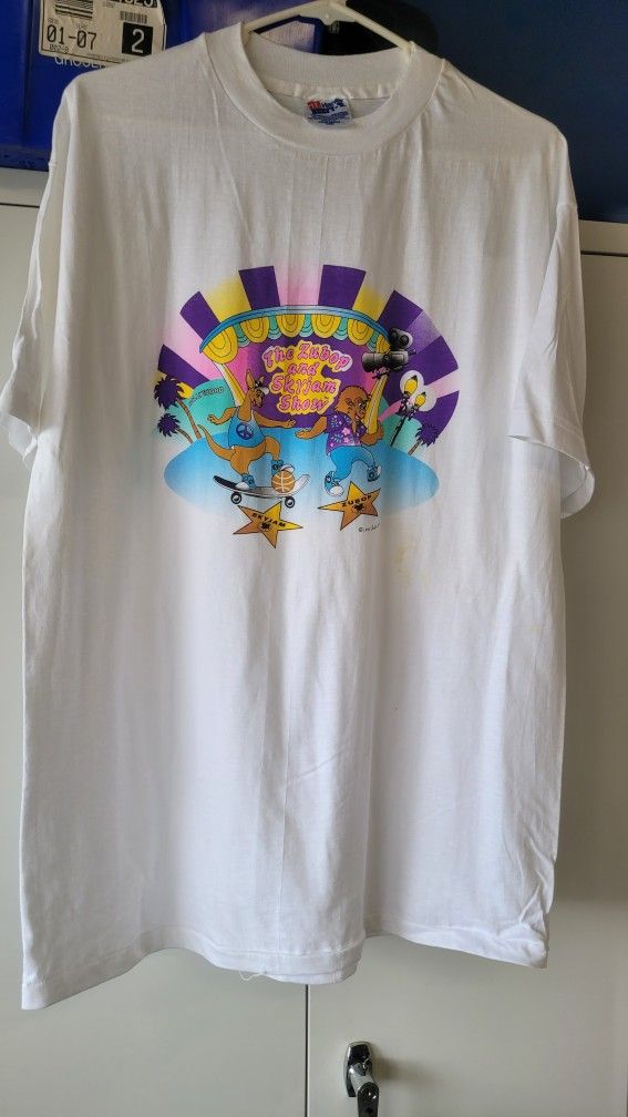 The Zubop And Sky jam Show NEW Vintage T-Shirt Single Stitch 1994 John Seanz