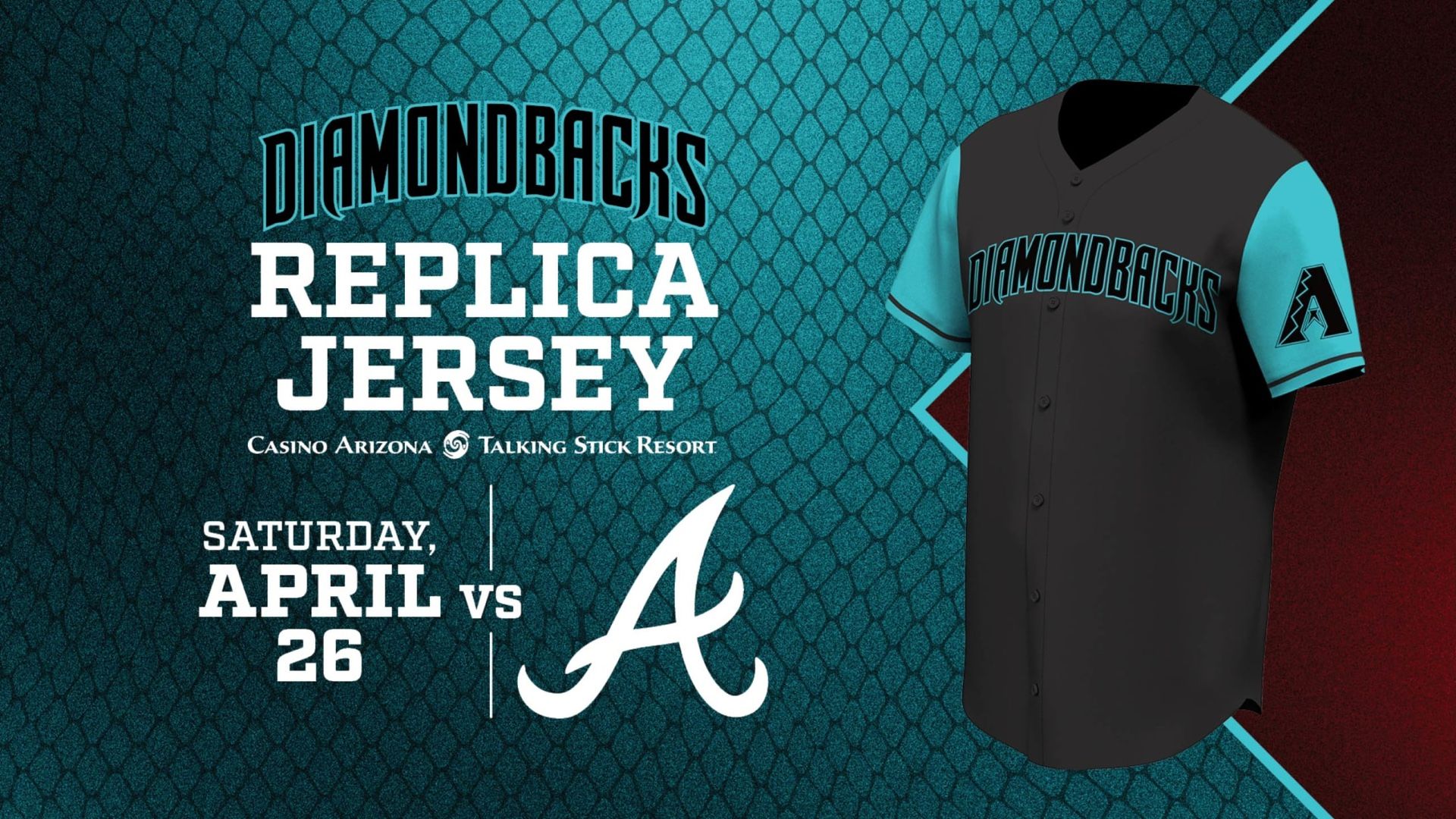 Arizona Diamondbacks Giveaway Jersey