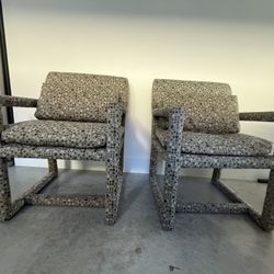 Post Modern Lounge Chair Set