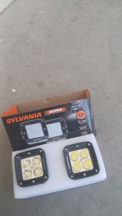 Sylvania Ultra 3-Inch Cube LED Spot Lights.