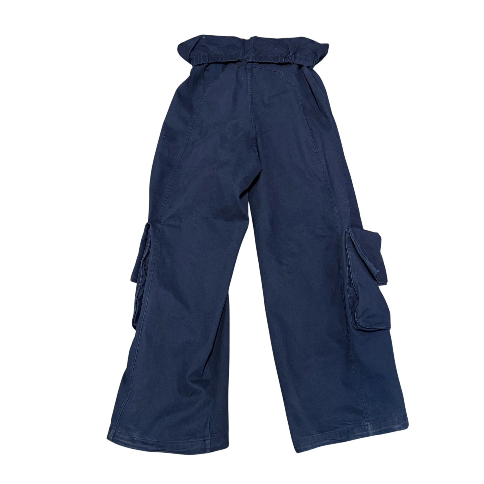 open yy WASHED ROLLED CARGO PANTS Bottoms