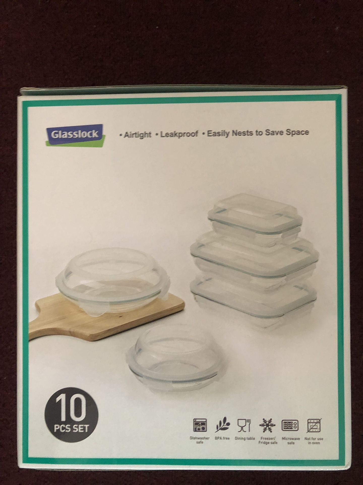 Glass Food Storage Set