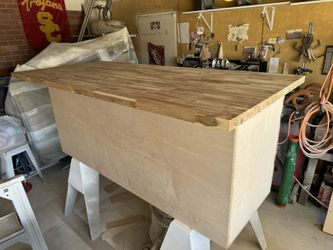 Console With mini Barn Doors