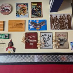 Indian Motorcycle Tin Signs