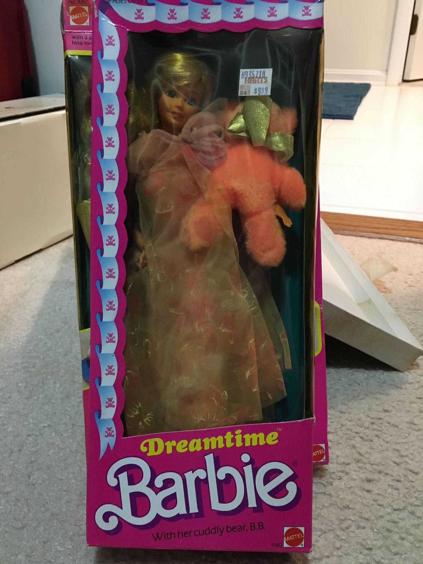 Dreamtime Barbie with Bear B.B. 1984 Doll