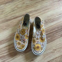 Vans Slip On Shoes Size W5, M3.5