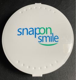 Snap-On Smile Moldable Reusable Dental Veneers Kit, White Temporary Teeth