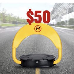 Car Parking Lock, Automatic Remote Control Auto Parking Space Saver, Lock Barrier. $50.00 FIRM!!