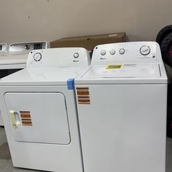 Washer and dryer set amana