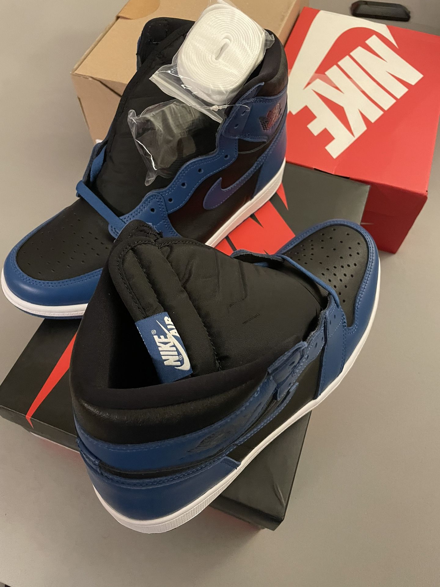 Nike Air Jordan 1 Dark Marina Blue Sz 11.5