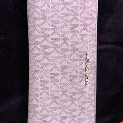 White And Brown Michael Kors Bag