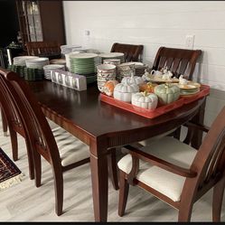 Dining Set with 6 Chairs