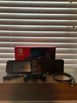 Nintendo Switch Console with Accessories and Box
