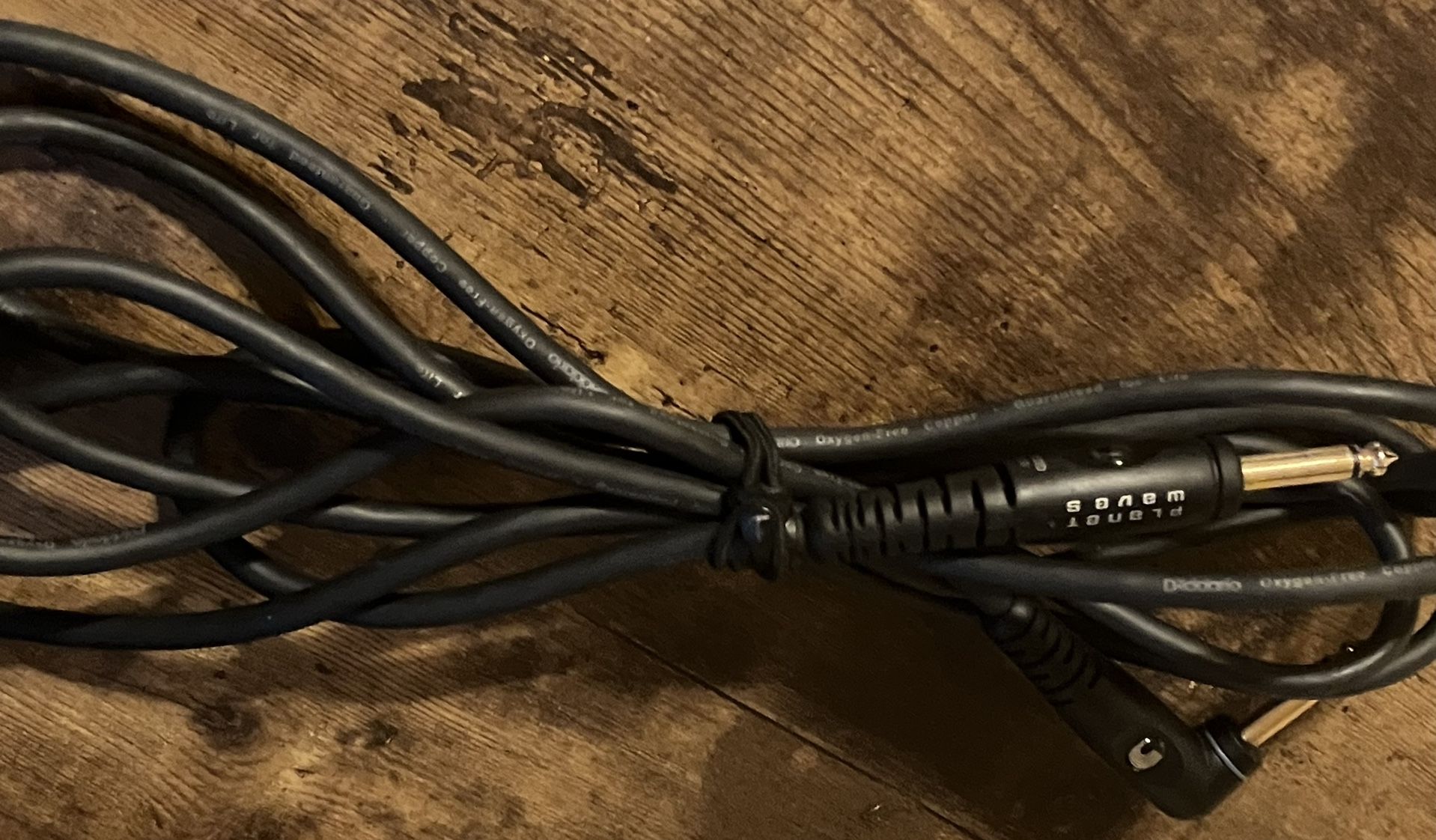 Planet Waves Guitar Cable With Shielded Ends