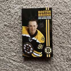 Boston Bruins 2007-2008 Guide and Record Book