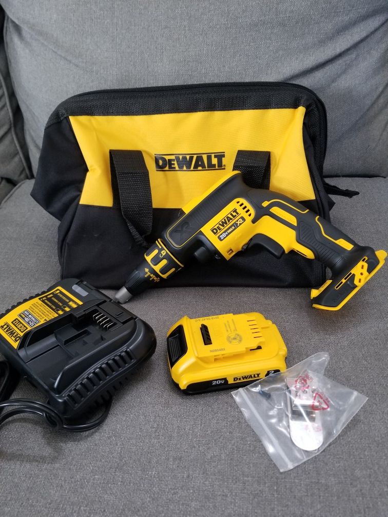 New Dewalt drywall screwgun 20v