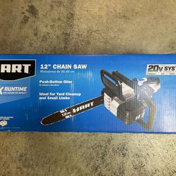 HART 12” Chainsaw 20v Tool Only