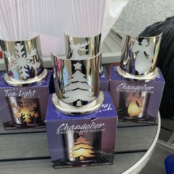 Christmas Candle Holders