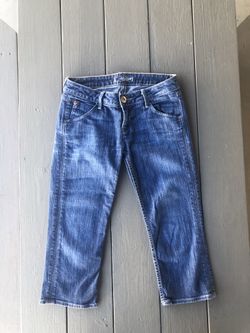 Hudson Capri Jeans Size 25