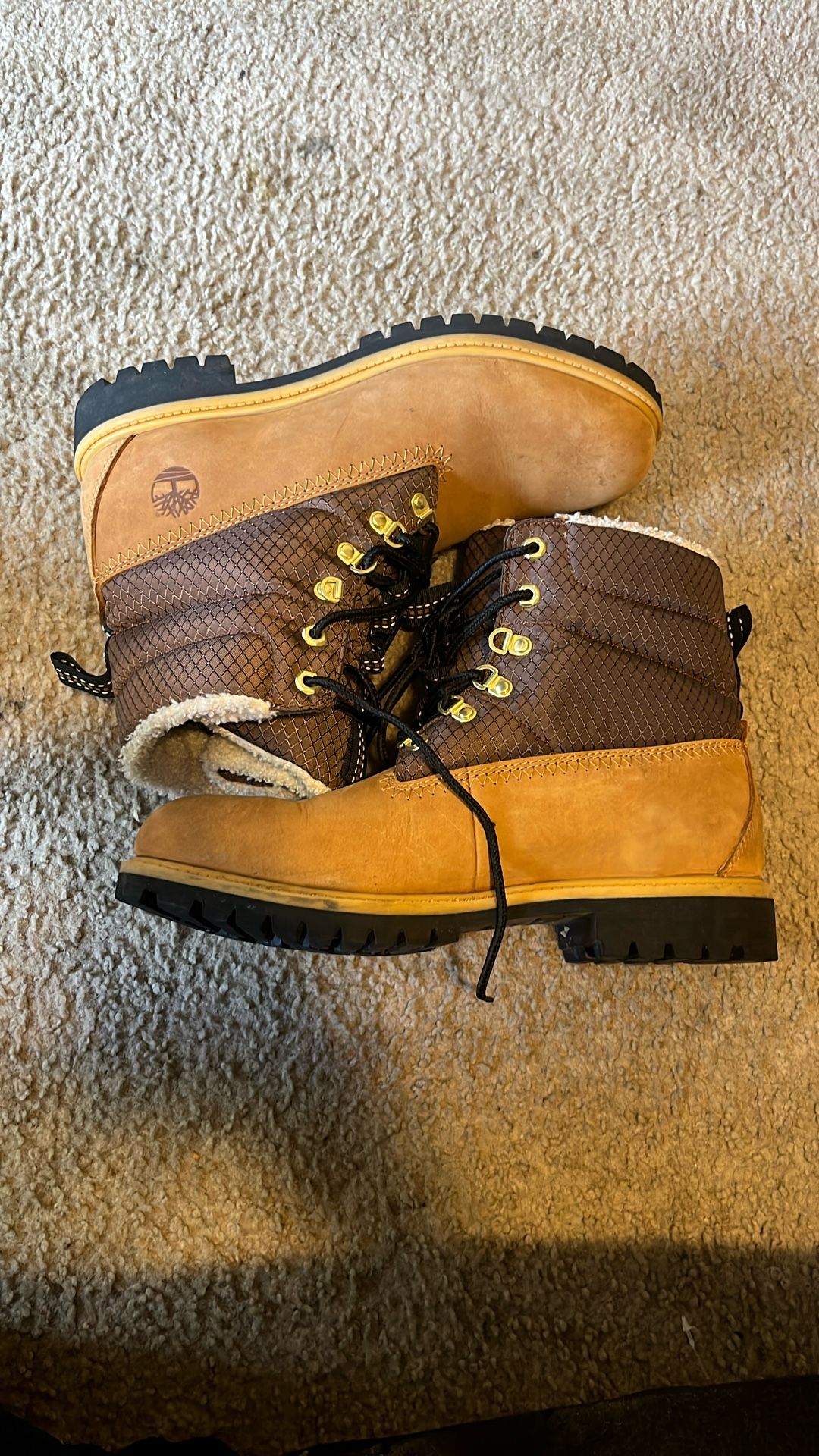 Light brown Timberland