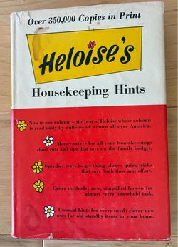 Book, Heloise’s Housekeeping Hints, 1964.