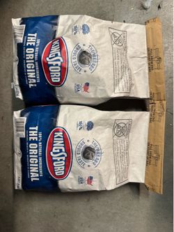 2 Bags of Kingsford Original Charcoal Briquettes (4 lbs each) - Brand New