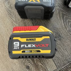 Powertools Dewalt 9ah Battery 20v / 60v Brand New Batteries 9.0 