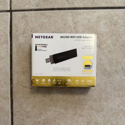 Netgear A6200 WiFi USB Adapter AC1200 Dual Band Gigabit SEALED NEW