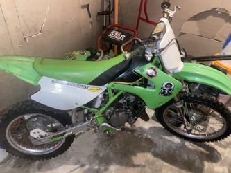 Kawasaki kx 100 (project bike )!!