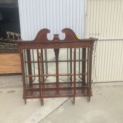 China Cabinet/ Glass Mirrored Cabinet With Lights