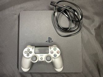 Sony PlayStation 4 PS4 Slim 1TB Console Bundle (CUH-2215B) w/ Controller & Box - Tested