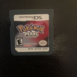 Pokémon Pearl DS Game