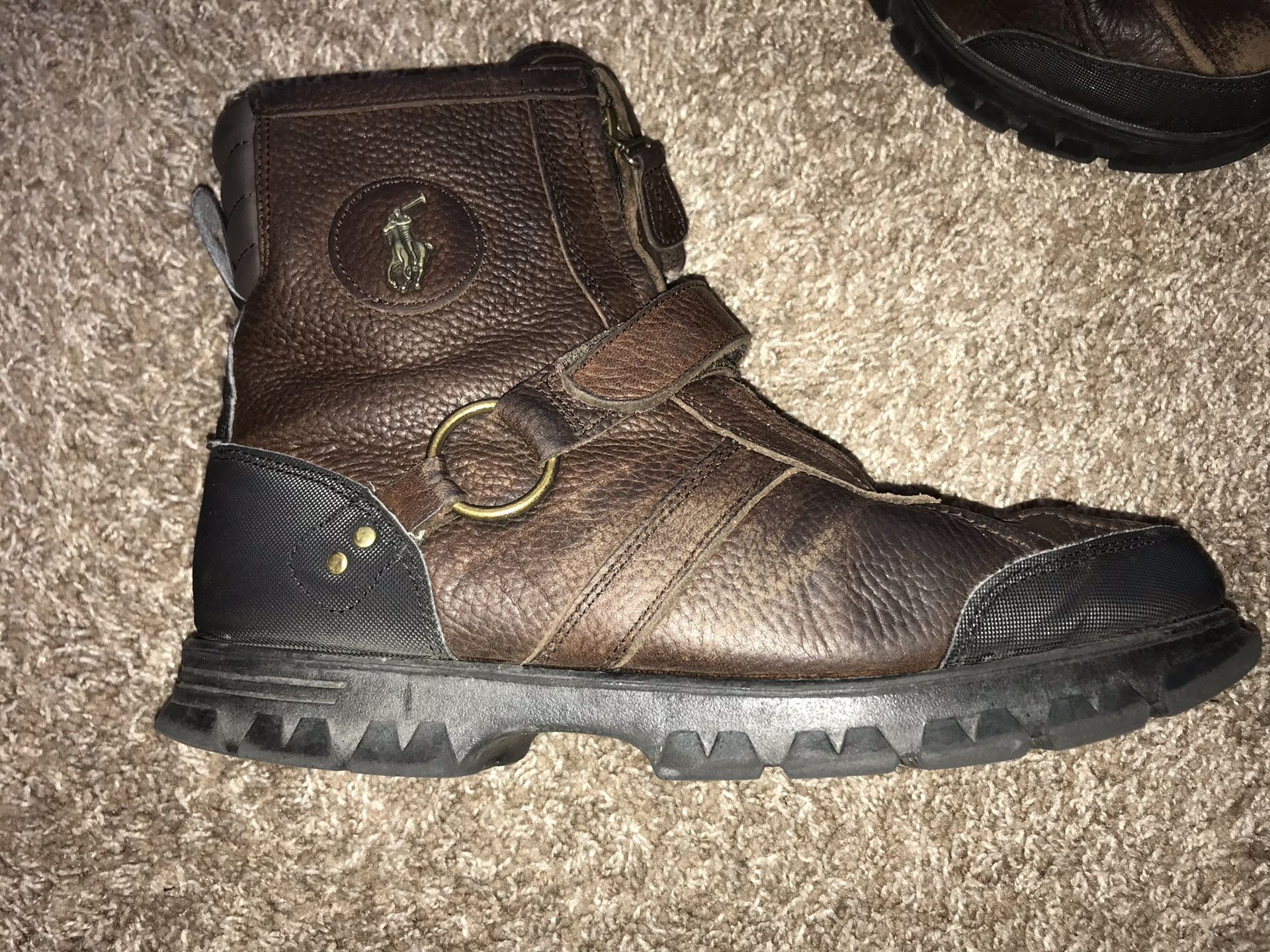 Polo Ralph Lauren Conquest high top boots. size 11 for Sale in Dallas ...