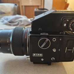 Zenza Bronica ETRS  Camera With Lense