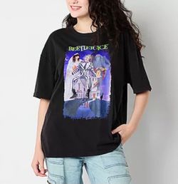 New! 🖤🪲😈BEETLEJUICE™️😈🪲🖤Adult T- Shirt $12 each or 2 for $20!