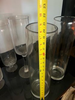Clear Glass Cylinder Vase s