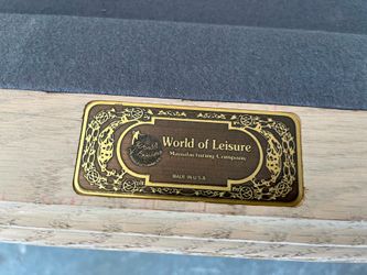 World of Leisure Pool Table