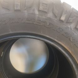2 Large Tires 