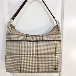 Ralph Lauren Houndstooth Purse