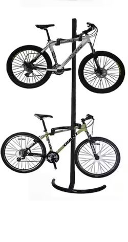 Freestanding gravity, bike rack