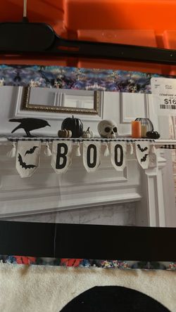 Halloween Mantel scarf (banner)