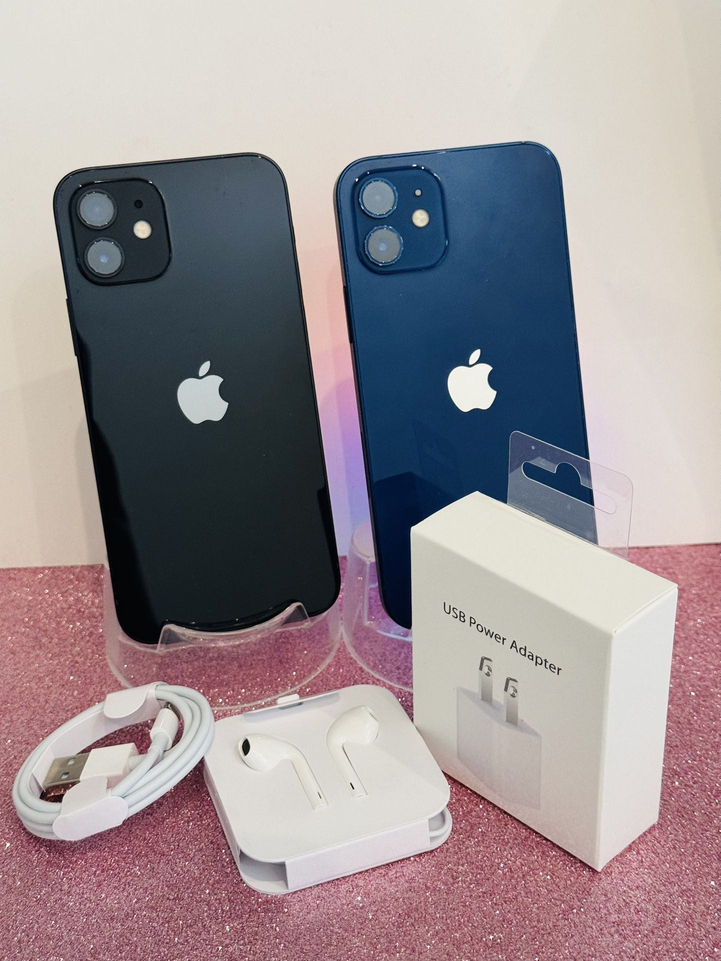 IPhone 12 (128gb) Blue / Black UNLOCKED,All Products : American Fashion Style Bags On Sale