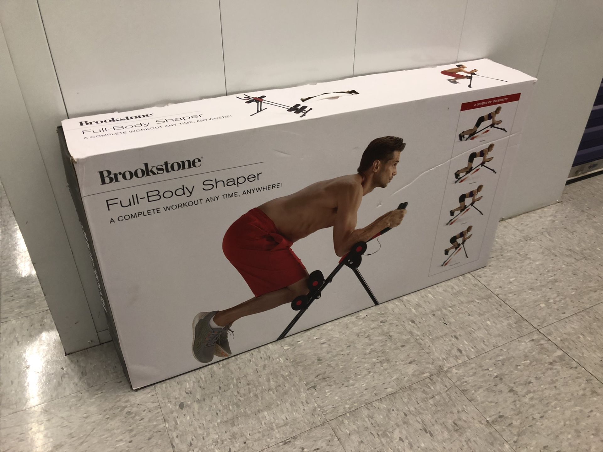 Brookstone Full-Body Shaper Exercise Machine NIB